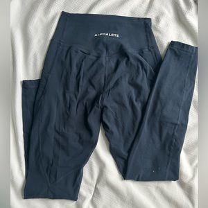 Alphalete navy leggings size small